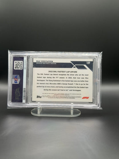 F1 - Max Verstappen 5/5- True Red - PSA 10 - Photo 2