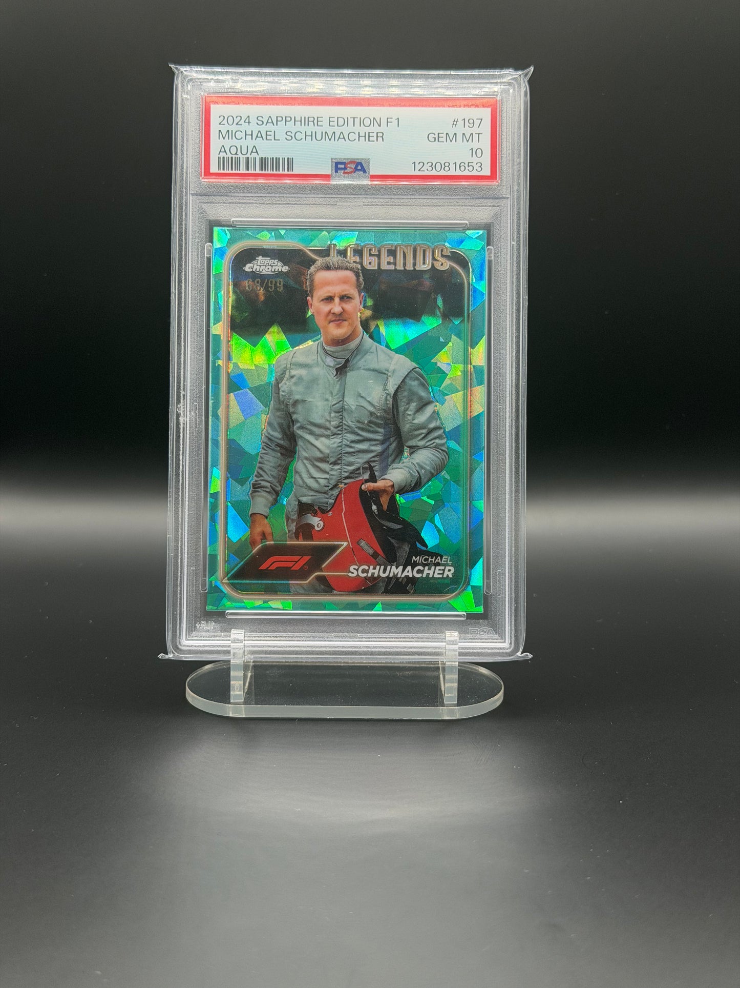 Michael Schumacher - PSA 10 - Topps Sapphire 2024 /99 - Photo 1