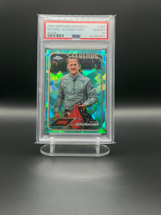 Michael Schumacher - PSA 10 - Topps Sapphire 2024 /99