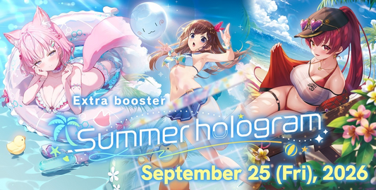 HOLOLIVE: hEB01e Summer hologram - Extra Booster Box (Late Pre-Order)