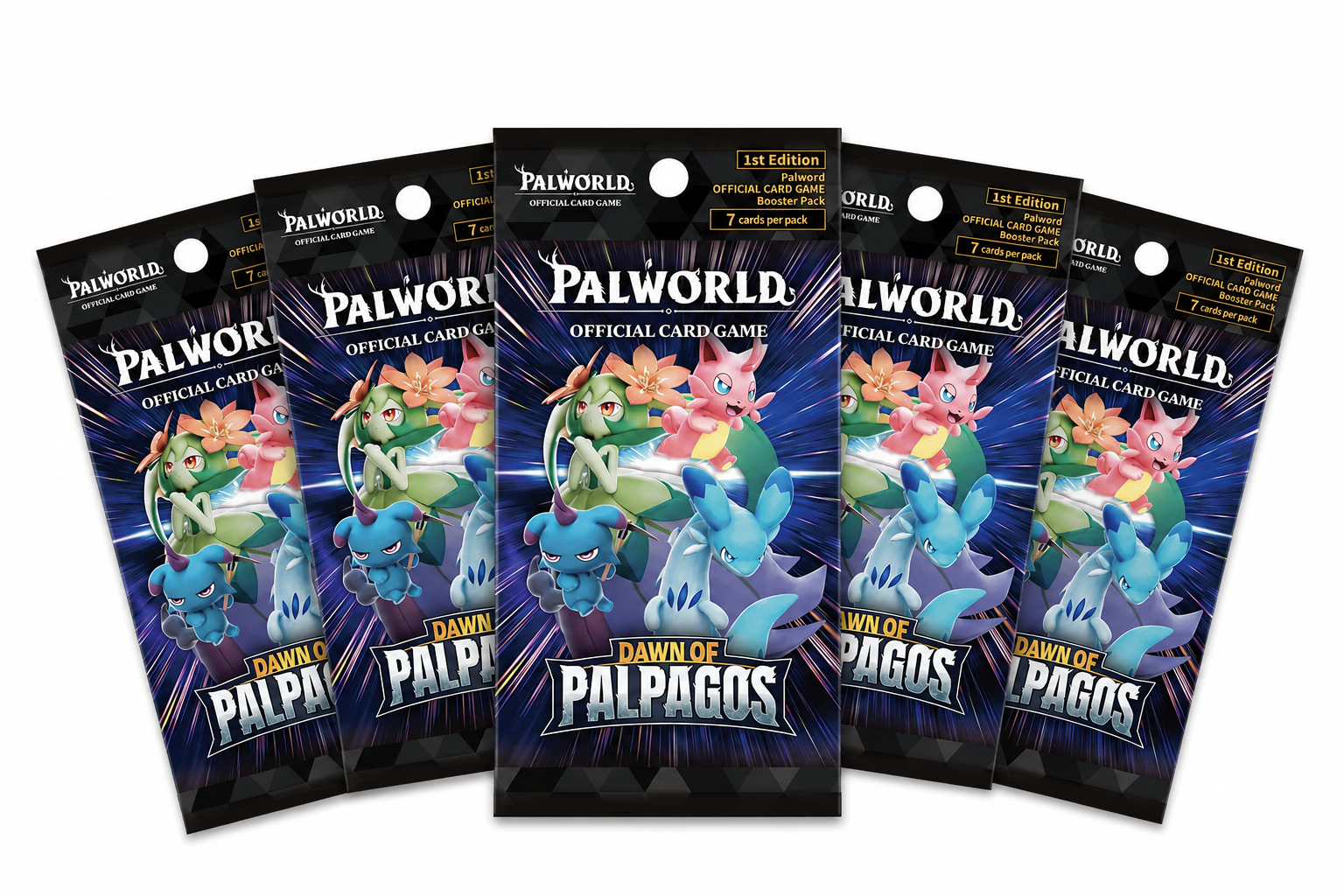 Palworld BP01 Booster Packs x6 - Ripped Live 30th July