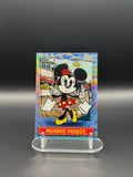 Minnie Mouse SSP Super Short Print Etch Card - Disney Neon #mssp-6