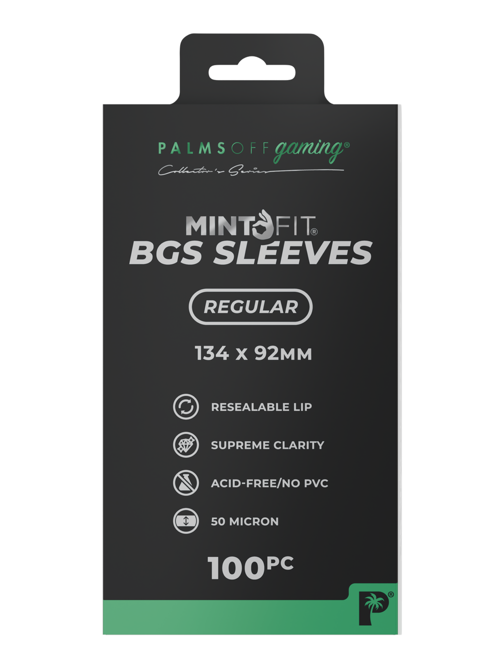MintFit BGS Graded Card Sleeves - Regular 100pc