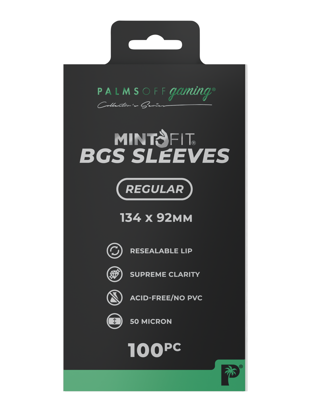 MintFit BGS Graded Card Sleeves - Regular 100pc - Photo 1