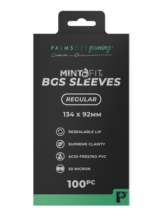 MintFit BGS Graded Card Sleeves - Regular 100pc