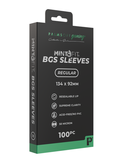 MintFit BGS Graded Card Sleeves - Regular 100pc - Photo 3