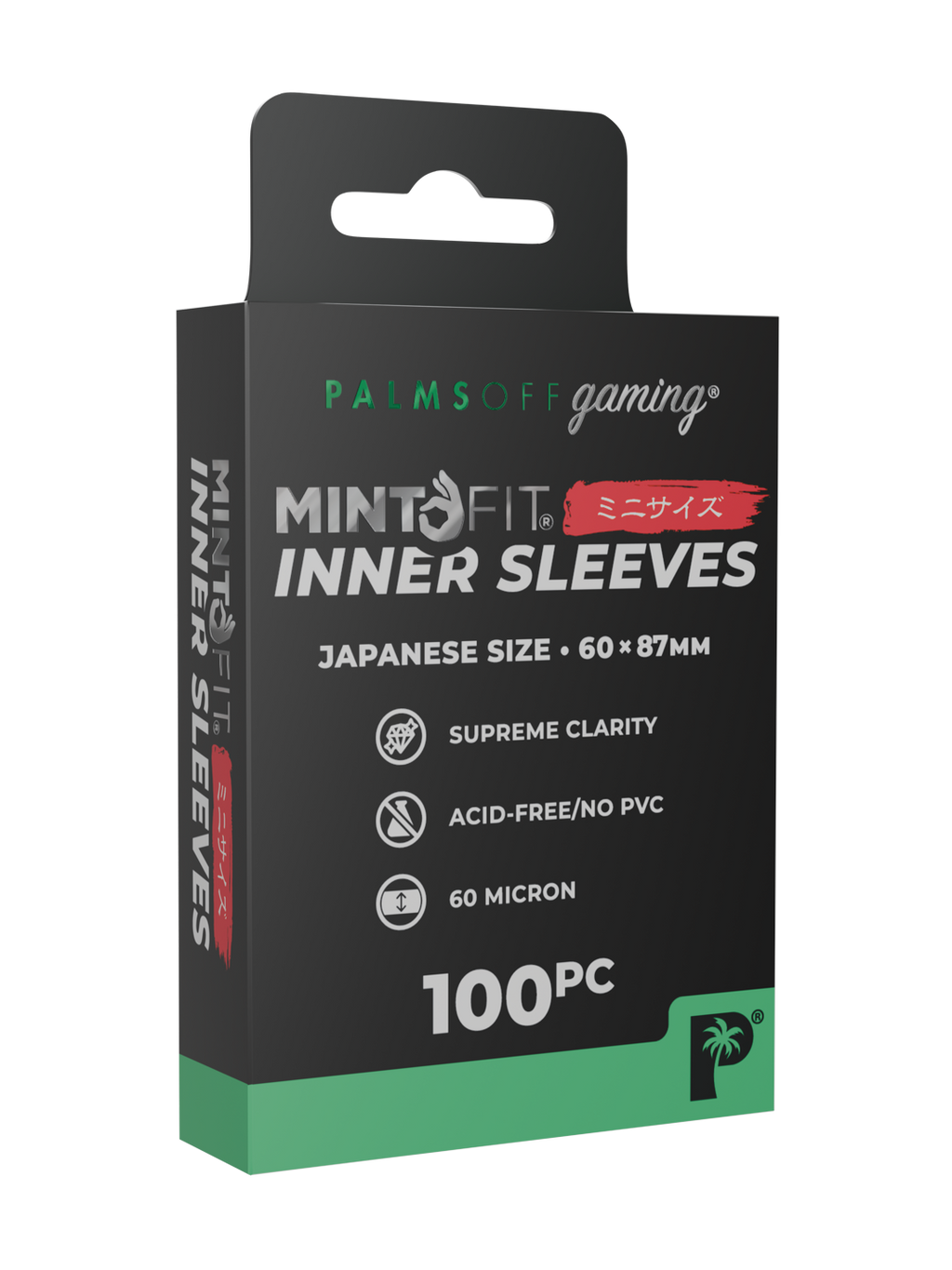 MintFit Inner Sleeves - Japanese Mini Size - 100pc