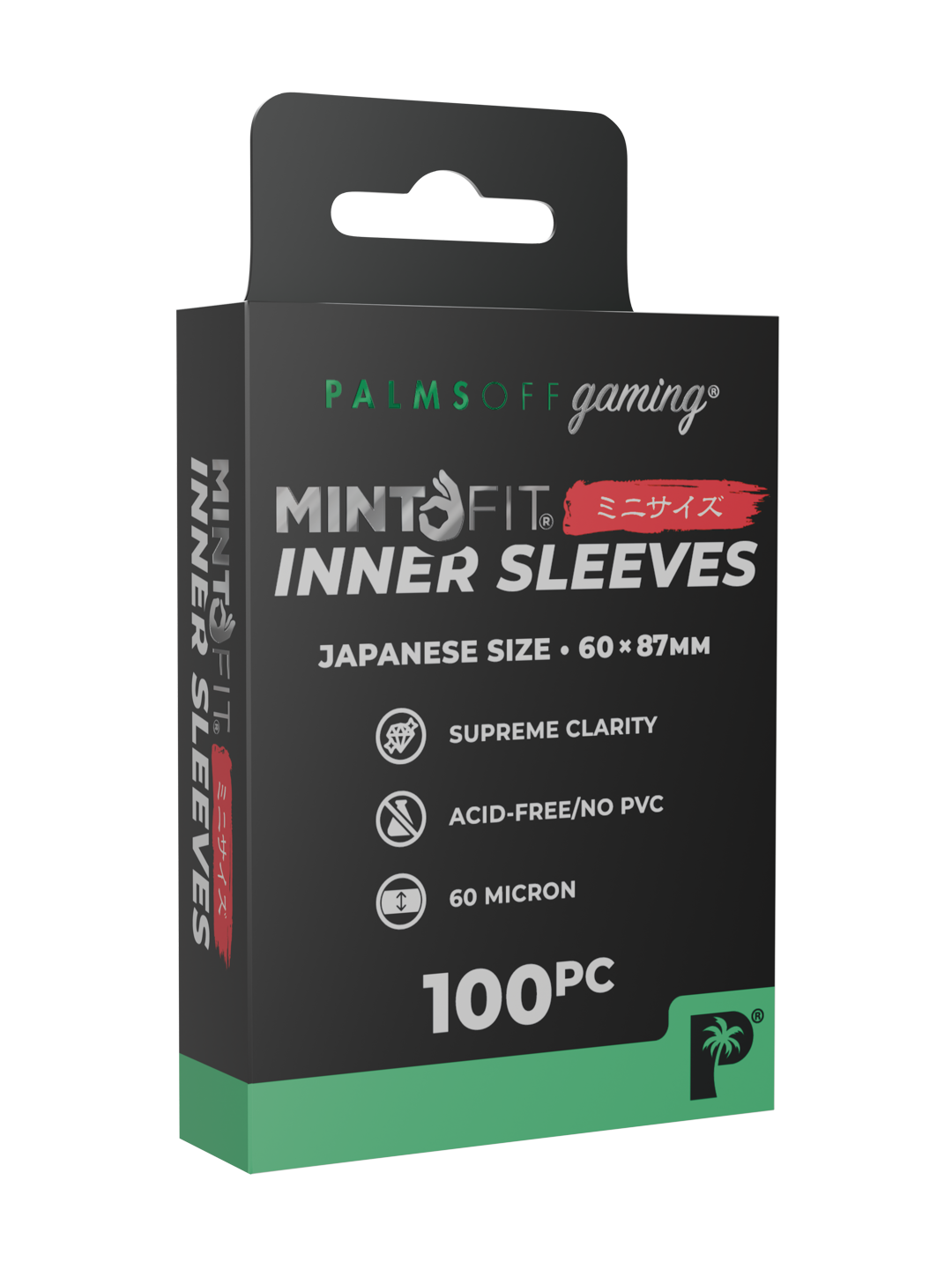 MintFit Inner Sleeves - Japanese Mini Size - 100pc