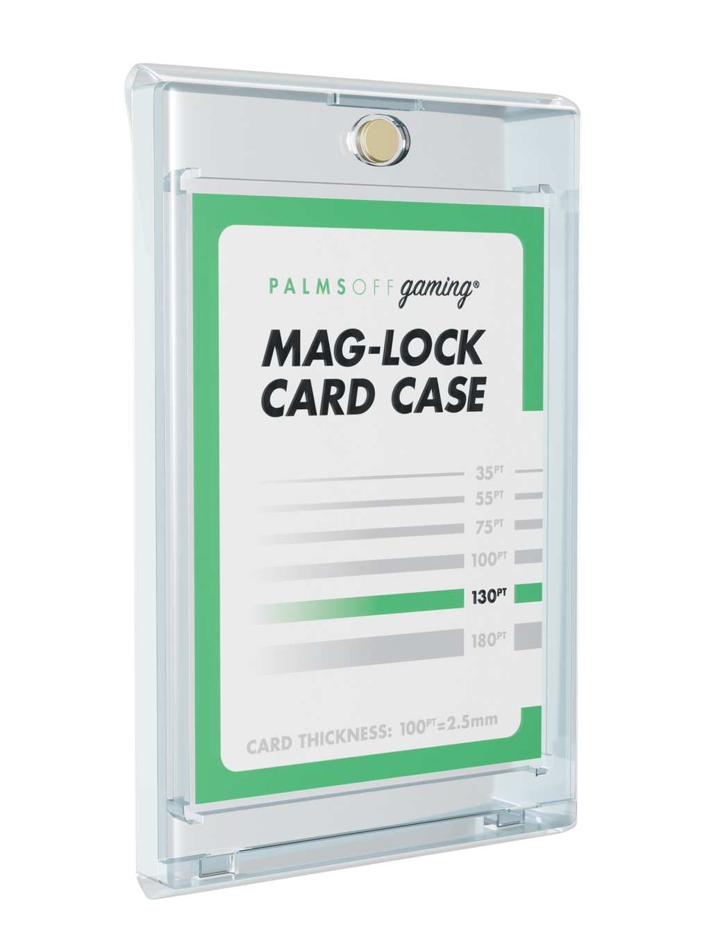 MintFit Mag-Lock Card Case Sleeves (100pt-130pt) - 100pc
