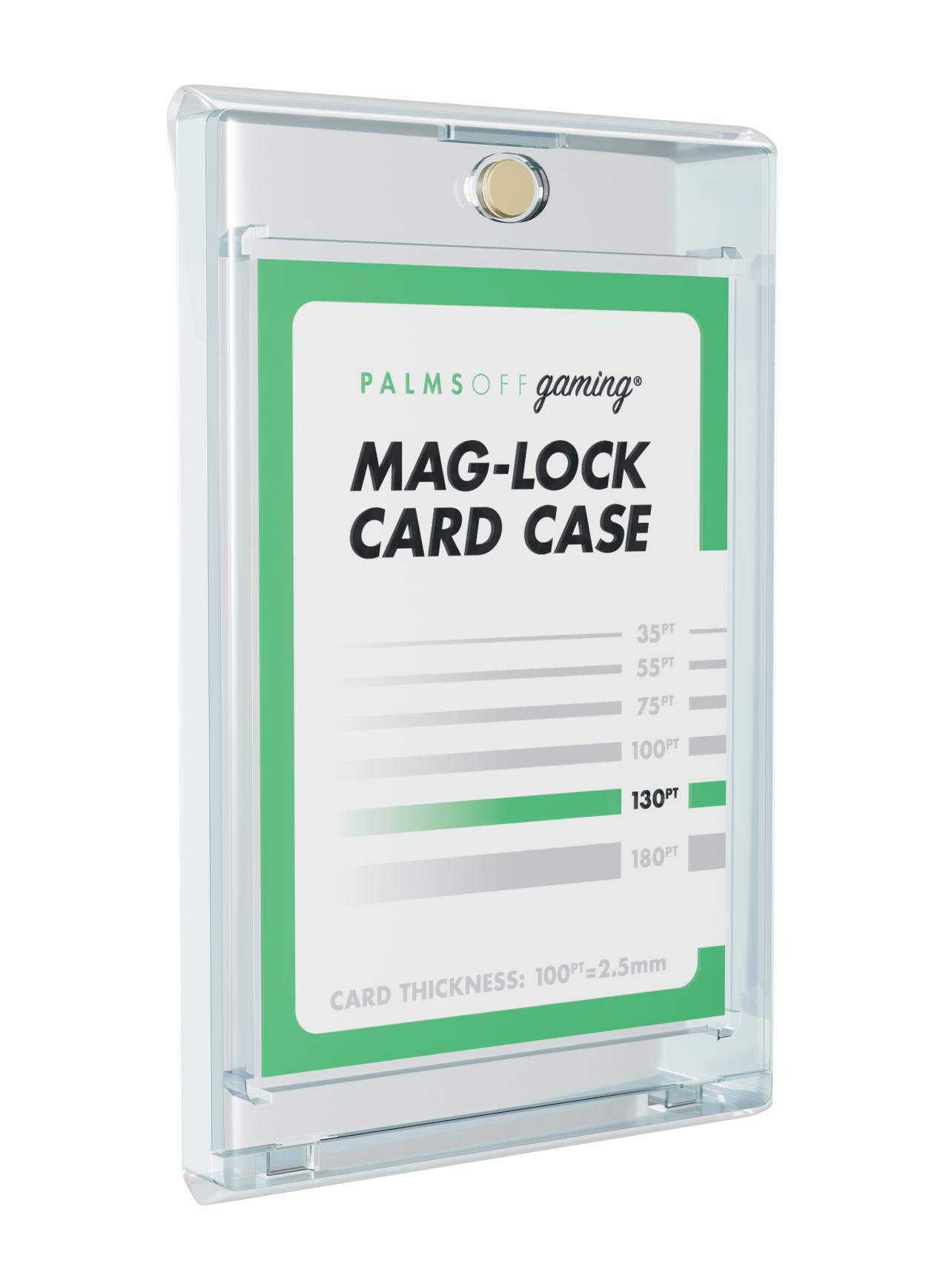 MintFit Mag-Lock Card Case Sleeves (100pt-130pt) - 100pc