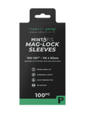 MintFit Mag-Lock Card Case Sleeves (100pt-130pt) - 100pc