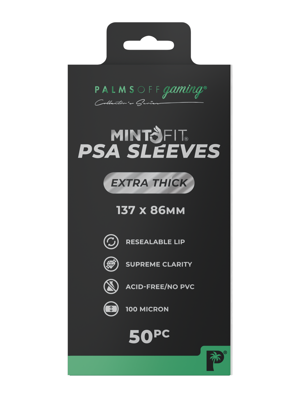 MintFit PSA Graded Card Sleeves - Extra Thick 50pc