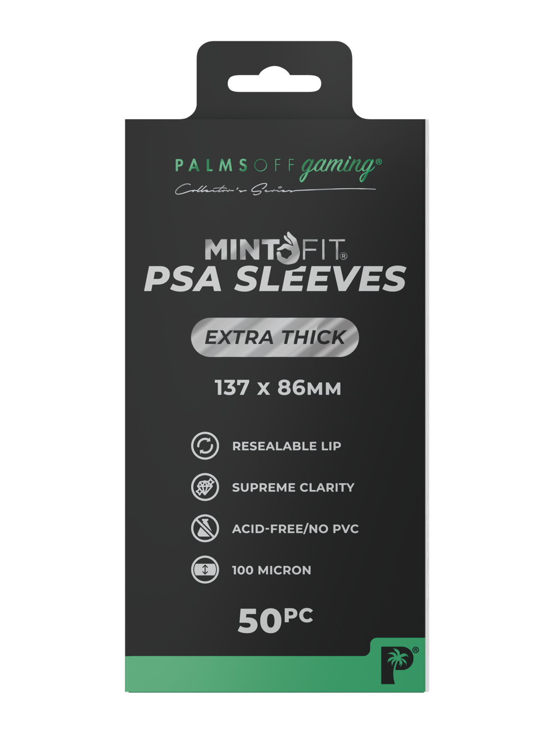 MintFit PSA Graded Card Sleeves - Extra Thick 50pc - Photo 1