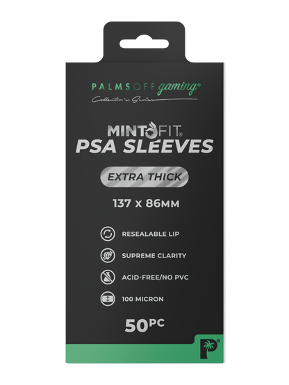 MintFit PSA Graded Card Sleeves - Extra Thick 50pc - Photo 1