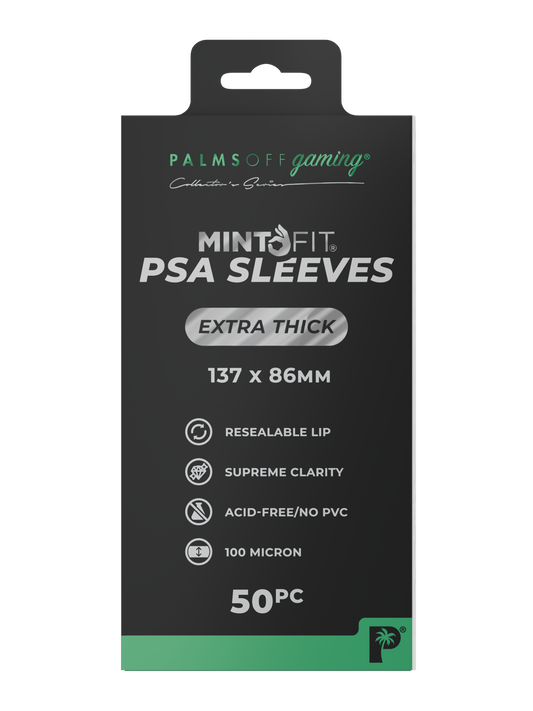 MintFit PSA Graded Card Sleeves - Extra Thick 50pc
