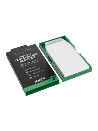 MintFit Top Loader Sleeves - 35pt - 100pc - Photo 2