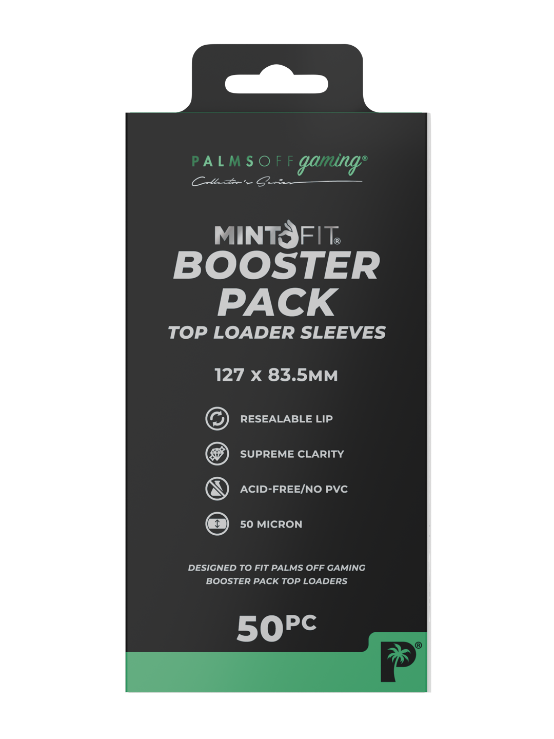 MintFit Booster Pack Top Loader Sleeves - 50pc - Photo 1