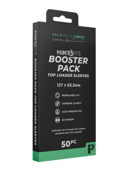 MintFit Booster Pack Top Loader Sleeves - 50pc - Photo 4