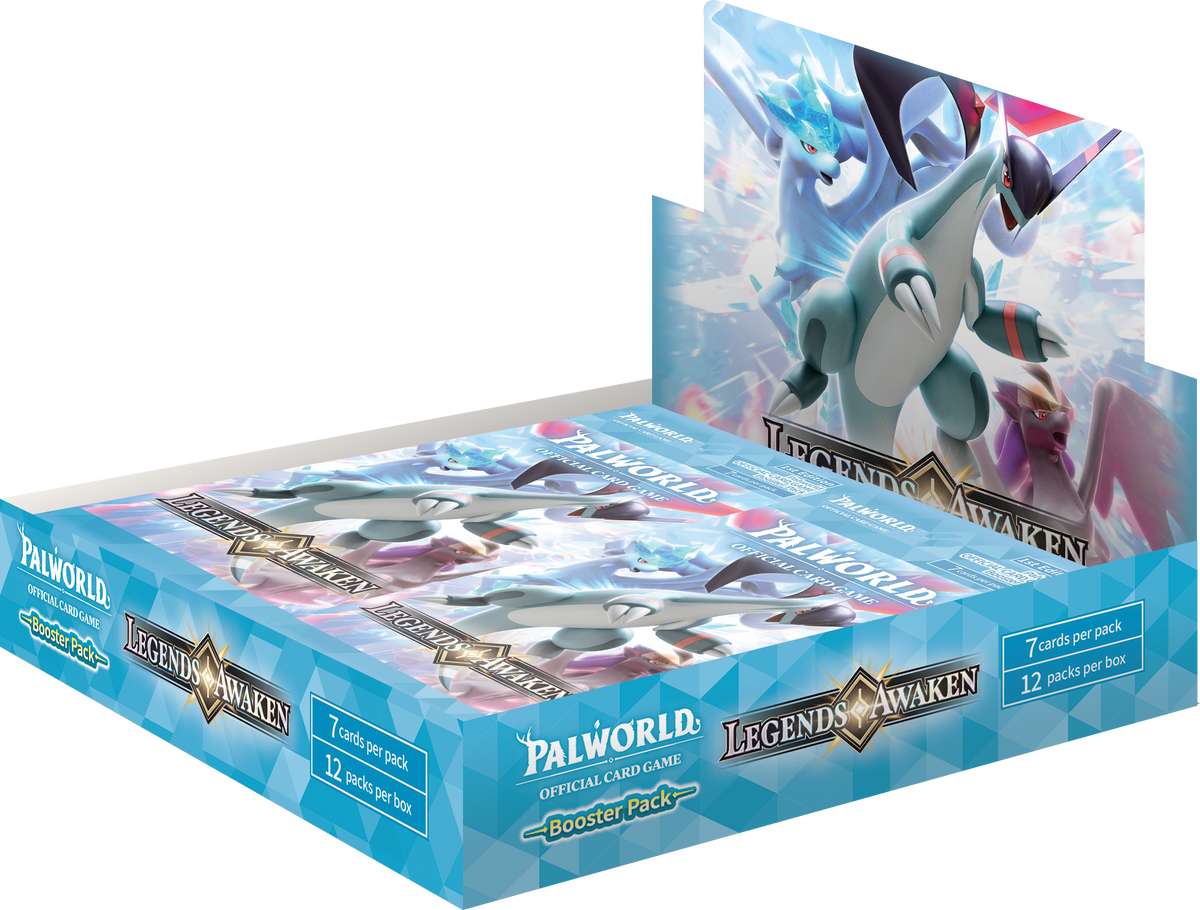 Palworld TCG Legends Awaken (BP02) English booster box, official product render