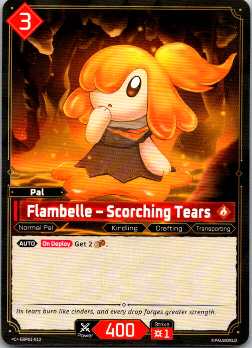 Palworld - C - EBP01-012 - Flambelle - Scorching Tears