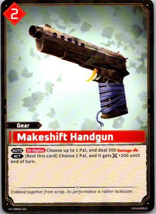 Palworld - C - EBP01-021 - Makeshift Handgun
