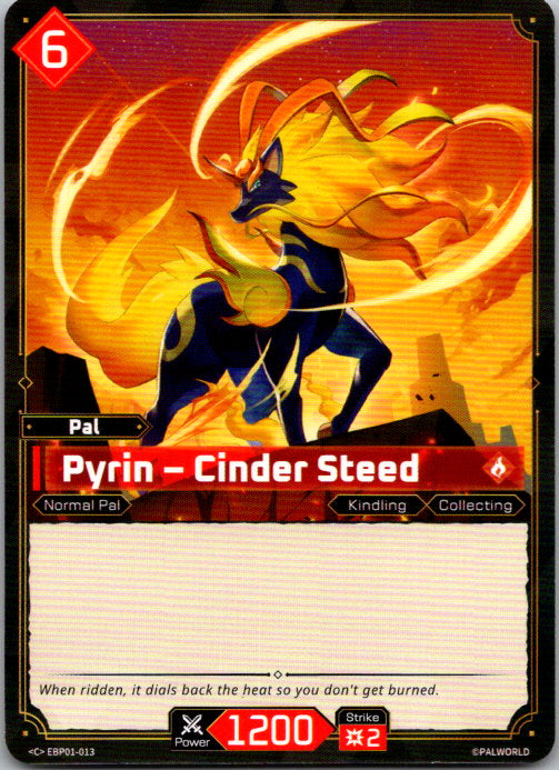 Palworld - C - EBP01-013 - Pyrin - Cinder Steed