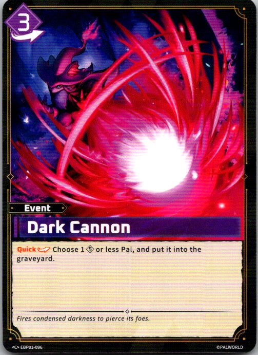 Palworld - C - EBP01-096 - Dark Cannon