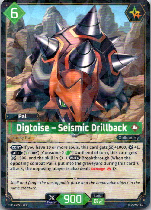 Palworld - RR - EBP01-050 - Digtoise - Seismic Drillback