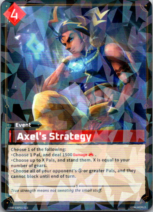Palworld - RR - EBP01-023 - Axel's Strategy