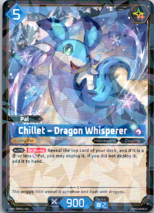 Palworld - RR - EBP01-025 - Chillet - Dragon Whisperer