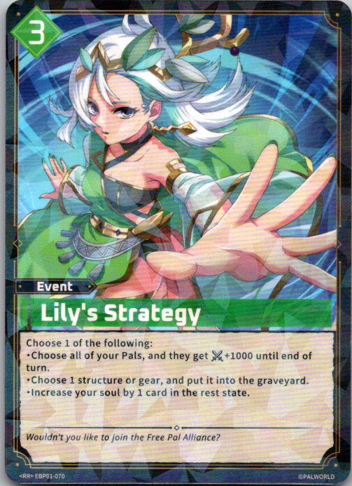 Palworld - RR - EBP01-070 - Lily's Strategy