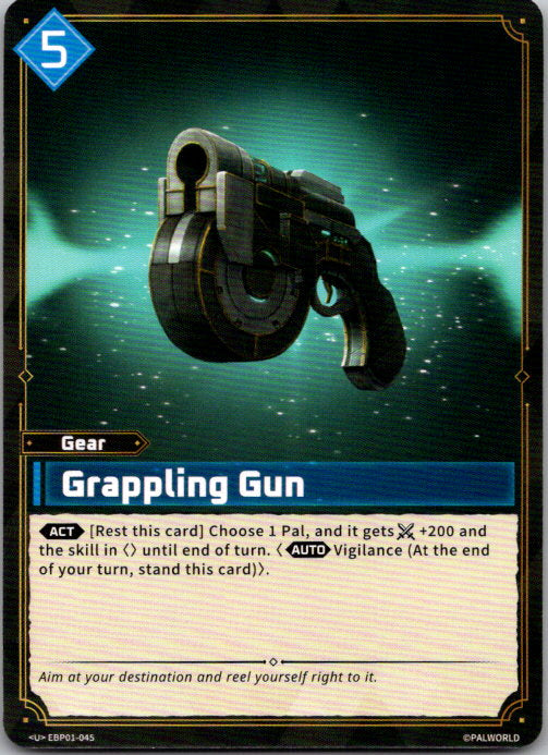 Palworld - U - BP01-045 - Grappling Gun