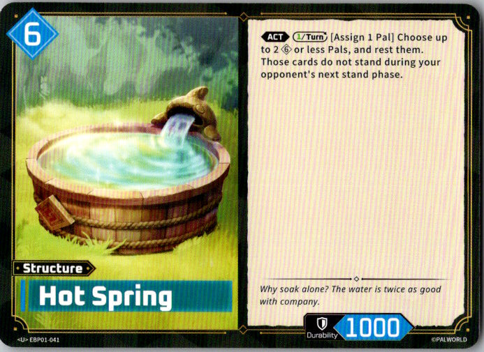 Palworld - U - BP01-041 - Hot Spring