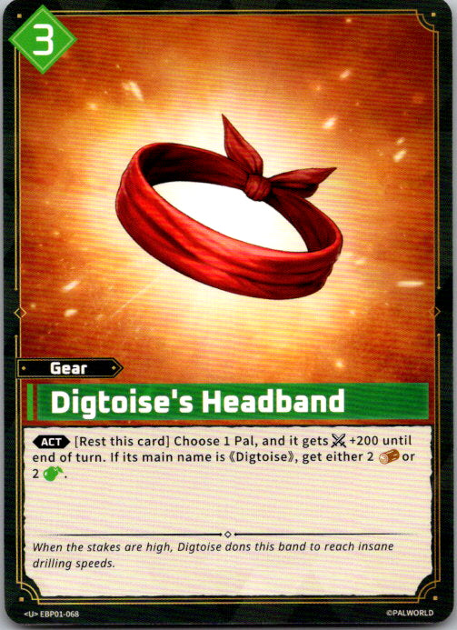 Palworld - U - BP01-068 - Digtoise's Headband