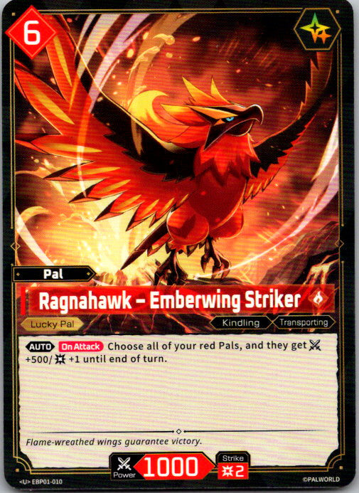 Palworld - U - BP01-010 - Ragnahawk — Emberwing Striker
