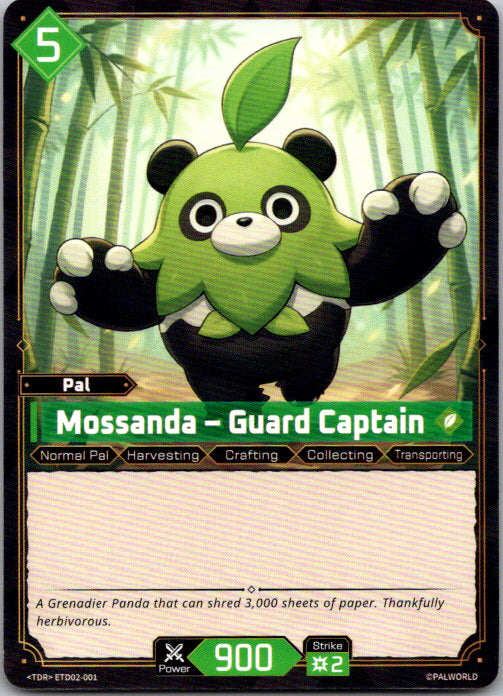 Palworld - TD - ETD02-001 - Mossanda - Guard Captain