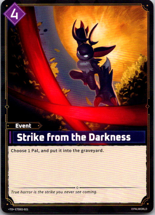Palworld - TD - ETD02-021 - Strike from the Darkness