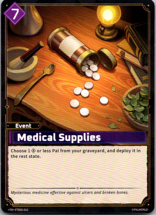 Palworld - ETD02-022 - TD - Medical Supplies