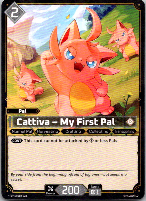 Palworld - TD - ETD02-024 - Chikipi - My First Pal