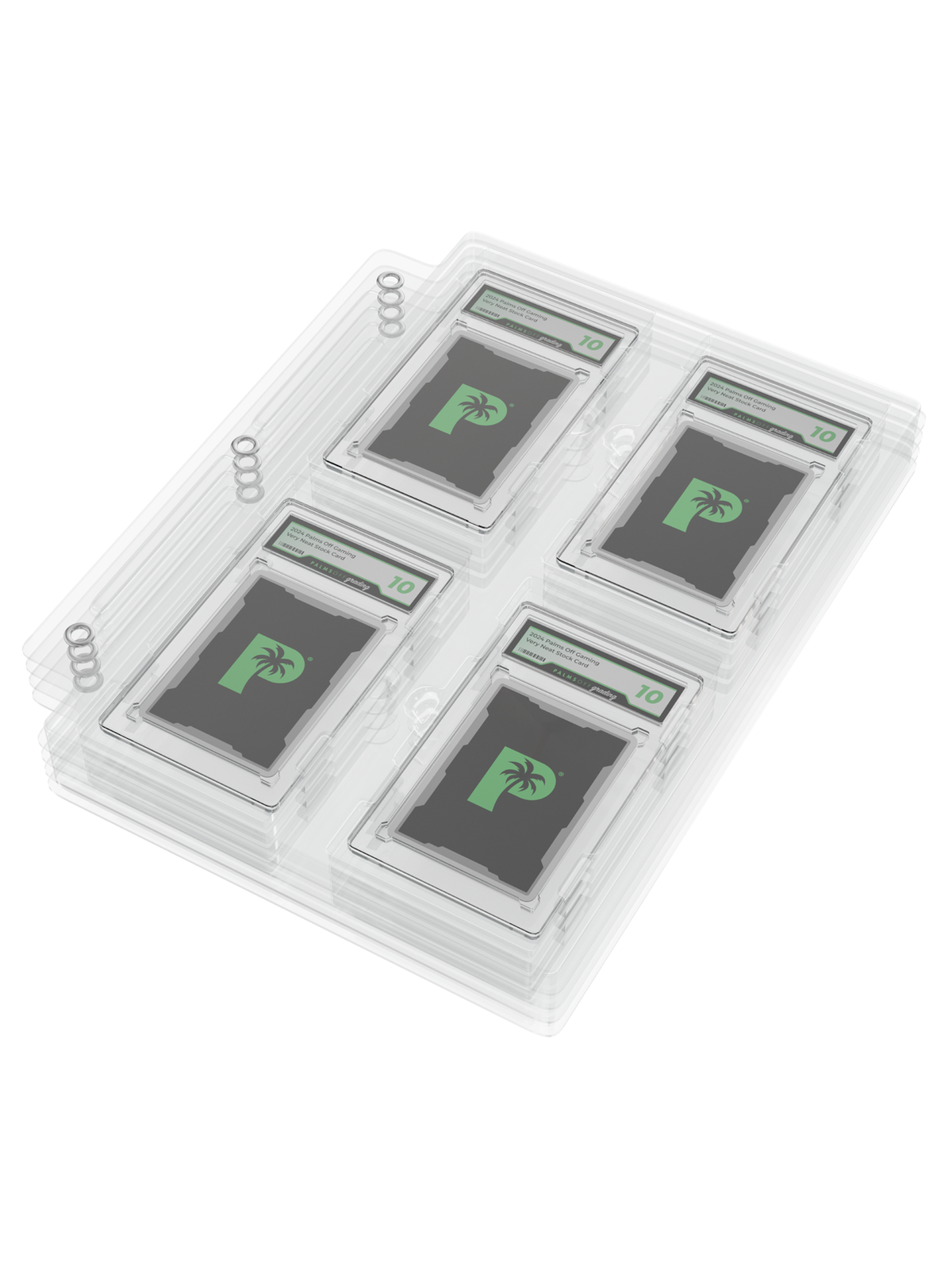 PSA 4-Slot Pages - 5pc Pack - Photo 3