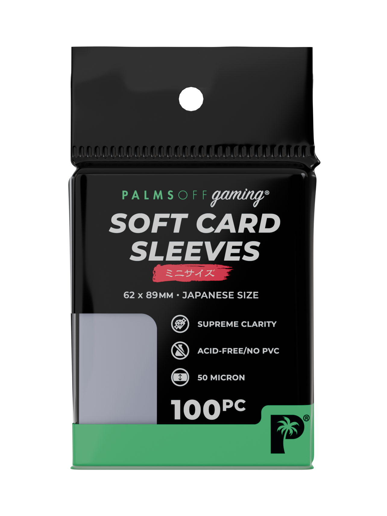 Soft Card Sleeves - Japanese Mini Size - 100pc