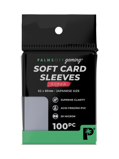 Soft Card Sleeves - Japanese Mini Size - 100pc - Photo 2