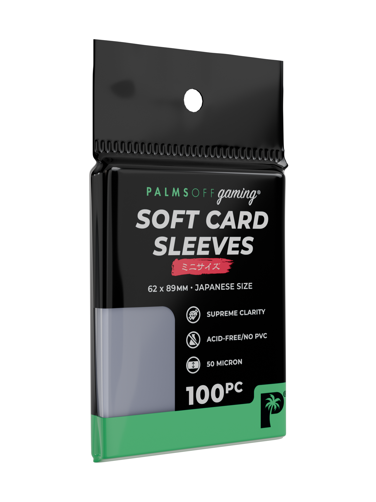 Soft Card Sleeves - Japanese Mini Size - 100pc