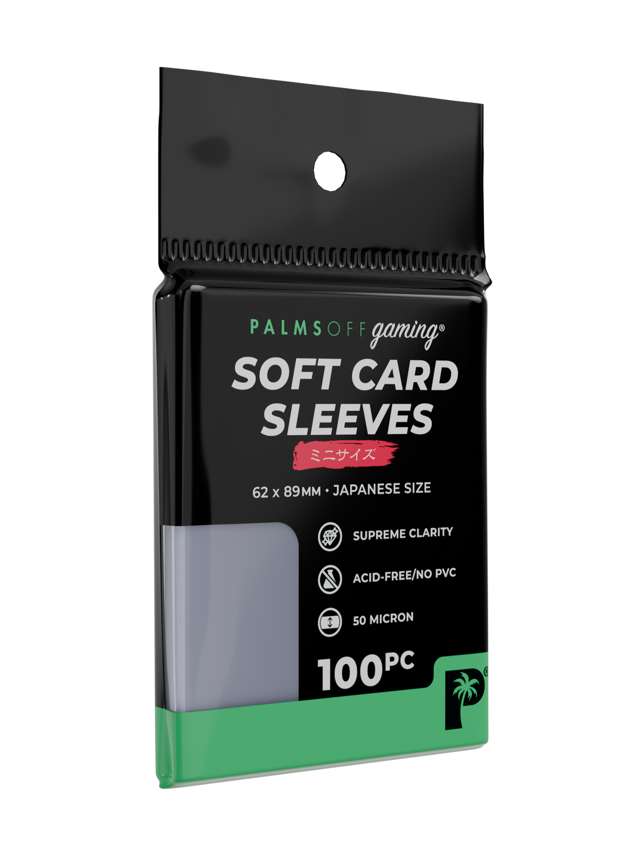 Soft Card Sleeves - Japanese Mini Size - 100pc
