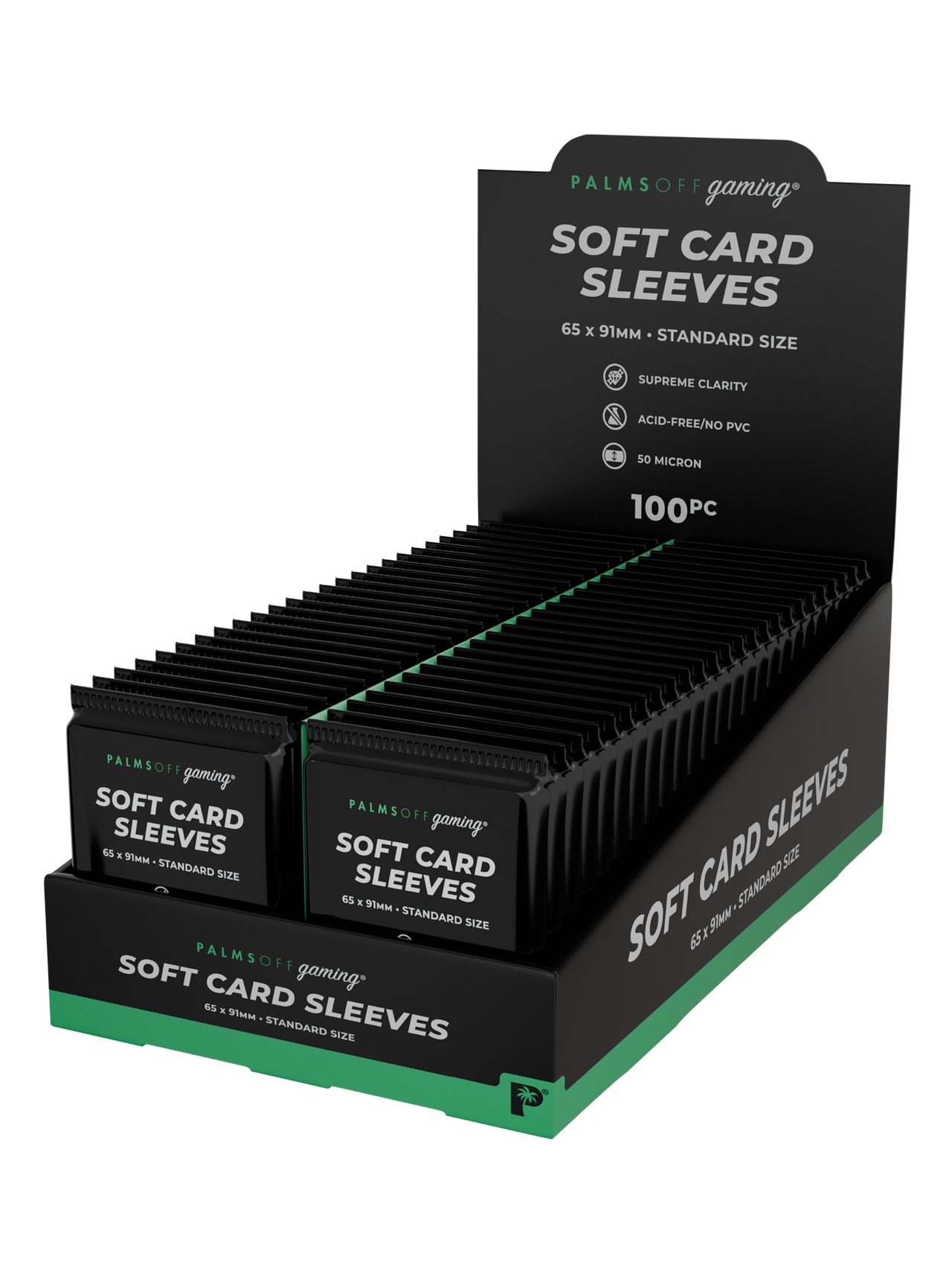 Soft Card Sleeves - Standard Size - 100pc