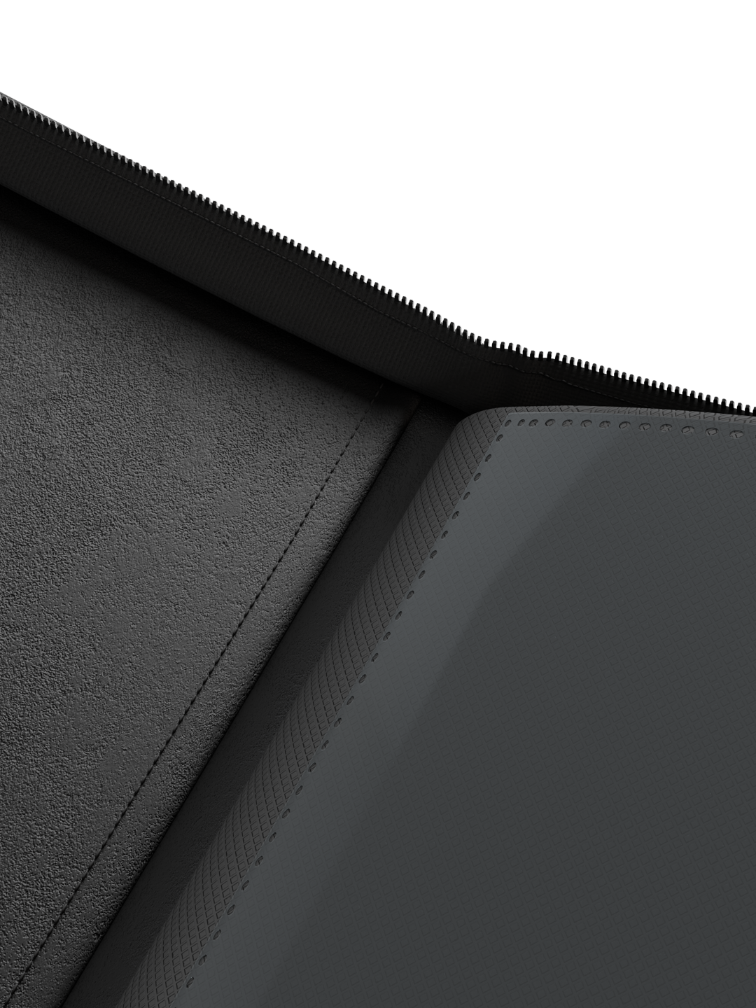 Collector's Series Top Loader Zip Binder - 4 Pocket - Black - Photo 3