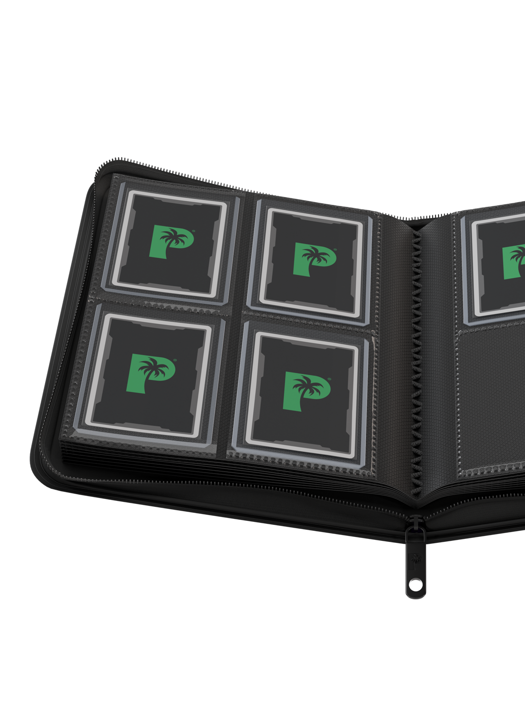 Collector's Series Top Loader Zip Binder - 4 Pocket - Black - Photo 9
