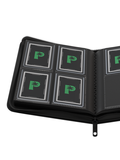 Collector's Series Top Loader Zip Binder - 4 Pocket - Black - Photo 9