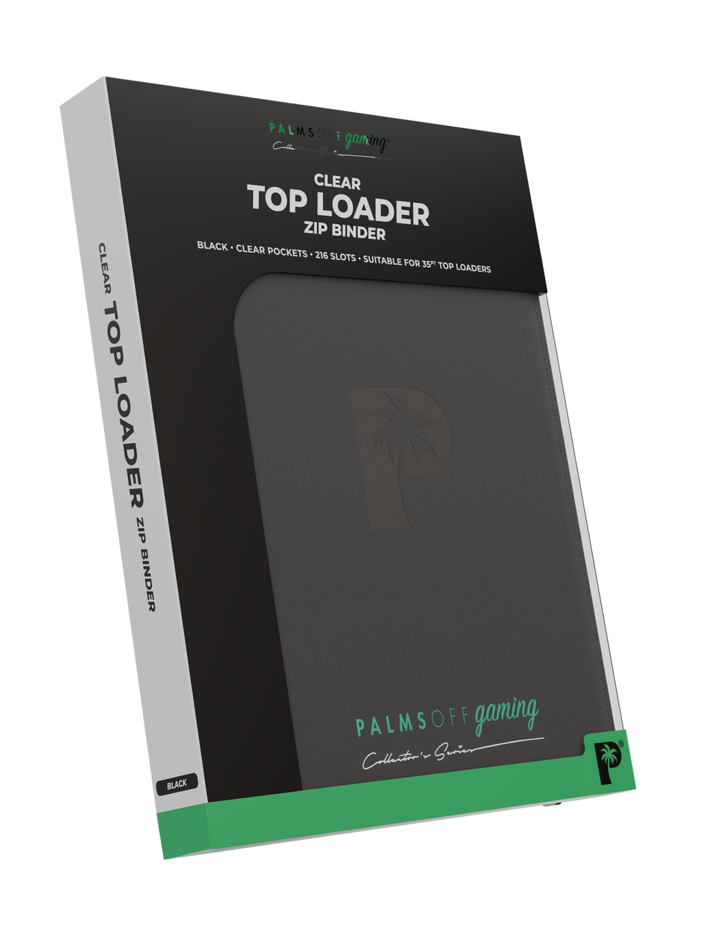 Collector's Series 9 Pocket Zip Binder - Black