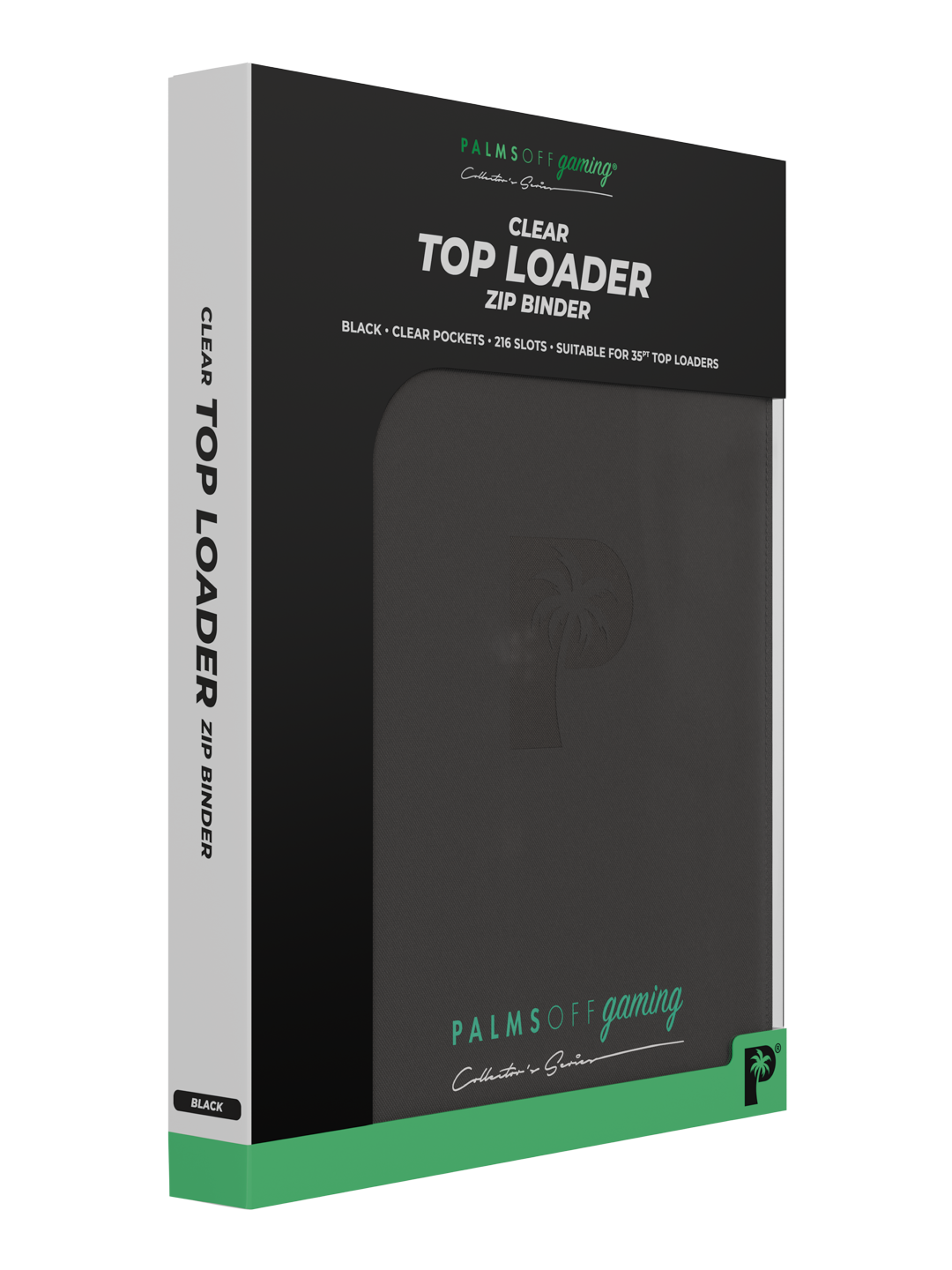 Collector's Series 9 Pocket Zip Binder - Black - Photo 2